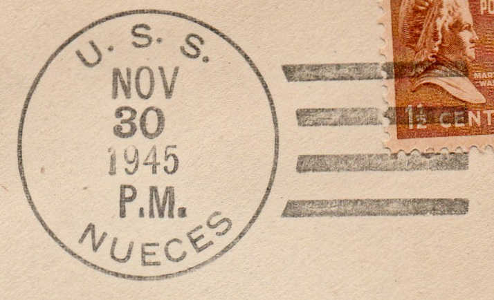File:GregCiesielski Nueces APB40 19451130 1 Postmark.jpg