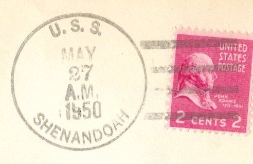 File:GregCiesielski Shenandoah AD26 19500527 1 Postmark.jpg
