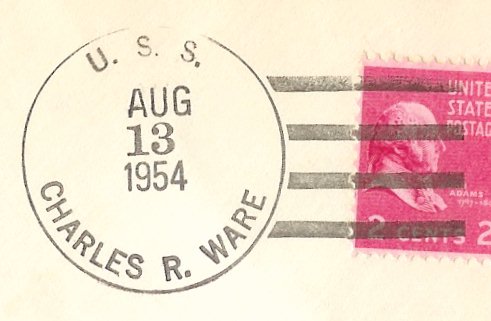 File:GregCiesielski CharlesRWare DD865 19540813 1 Postmark.jpg