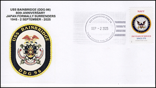 File:GregCiesielski Bainbridge DDG96 20250902 1 Front.jpg