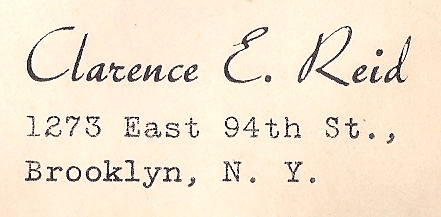 File:GregCiesielski Clarence E Reid 1934 Address.jpg