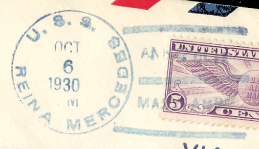 File:GregCiesielski ReinaMercedes IX25 19301006 1 Postmark.jpg