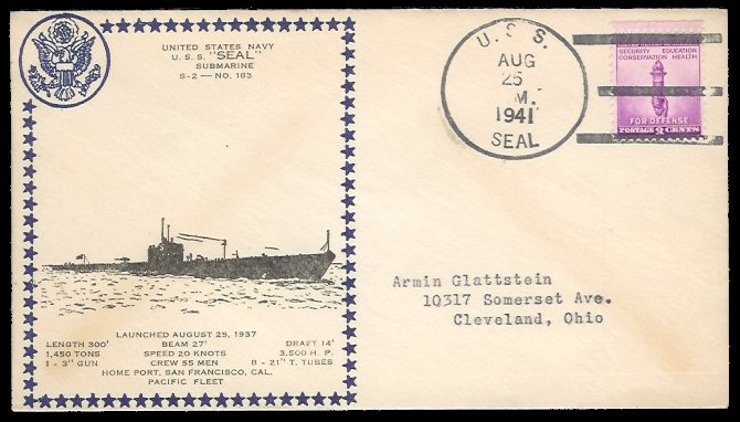 File:GregCiesielski Seal SS183 19410825 1 Front.jpg