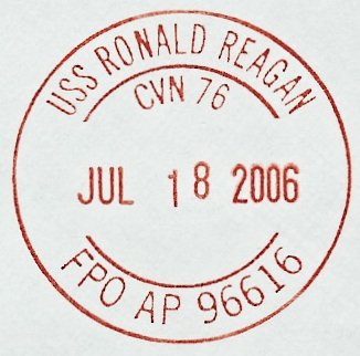 File:GregCiesielski RonaldReagan CVN76 20060718 2 Postmark.jpg