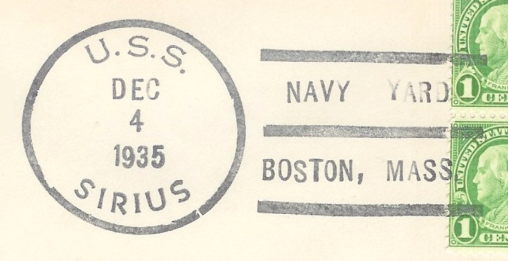 File:GregCiesielski Sirius AK15 19351204 1 Postmark.jpg