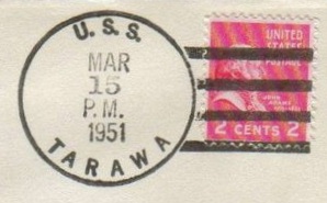 File:GregCiesielski Tarawa CV40 19510315 1 Postmark.jpg