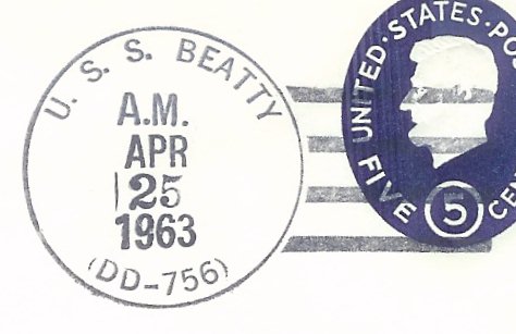 File:GregCiesielski Beatty DD756 19630425 1 Postmark.jpg