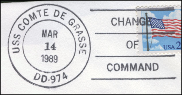 File:GregCiesielski ComteDeGrasse DD974 19890314 1 Postmark.jpg