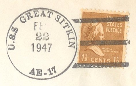 File:GregCiesielski GreatSitkin AE17 19470222 1 Postmark.jpg