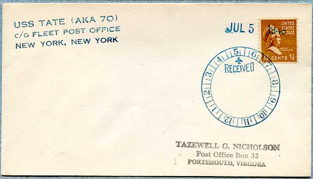 File:Bunter Tate AKA 70 19460705 1 front.jpg