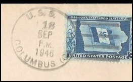 GregCiesielski Columbus CA74 19460918 1 Postmark.jpg
