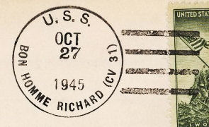 GregCiesielski BonHommeRichard CV31 19451027 1 Postmark.jpg