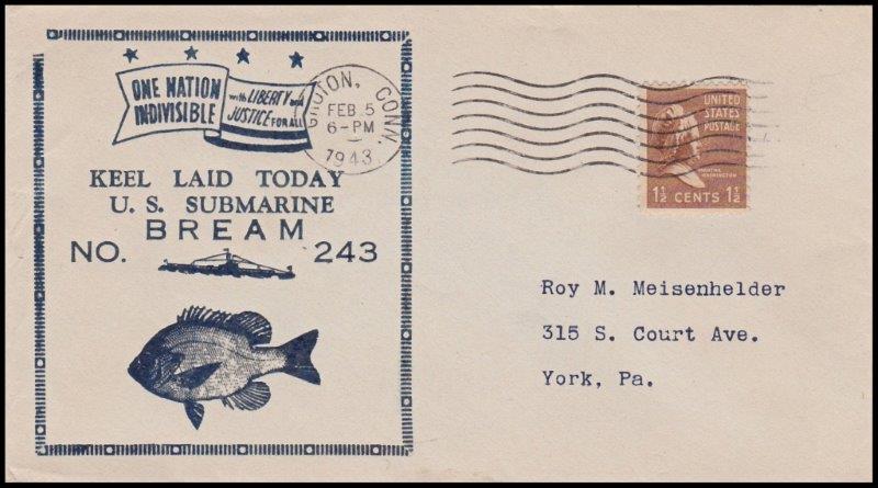 File:GregCiesielski Bream SS243 19430205 2 Front.jpg