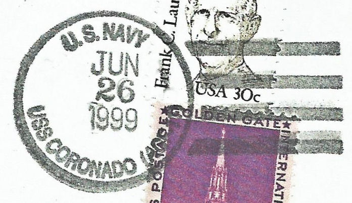 File:GregCiesielski Coronado AGF11 19990626 1 Postmark.jpg