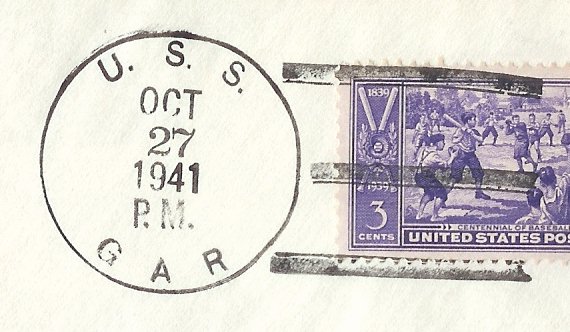 File:GregCiesielski Gar SS206 19411027 1 Postmark.jpg