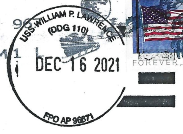 File:GregCiesielski WilliamPLawrence DDG110 20211216 1 Postmark.jpg