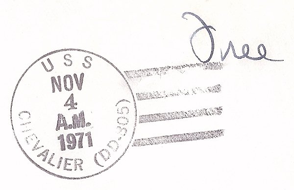 File:GregCiesielski Chevalier DD805 19711104 3 Postmark.jpg
