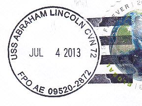 File:GregCiesielski AbrahamLincoln CVN72 20130704 1 Postmark.jpg