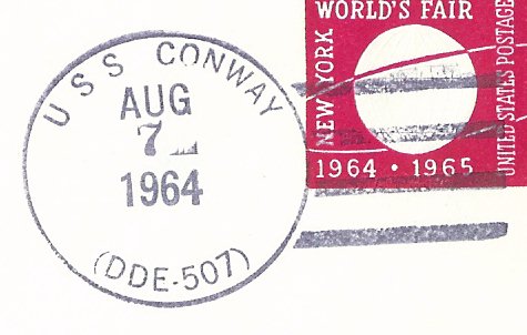 File:GregCiesielski Conway DD507 19640807 1 Postmark.jpg