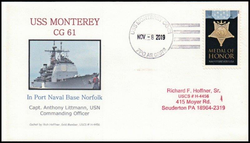 File:GregCiesielski Monterey CG61 20191108 2 Front.jpg