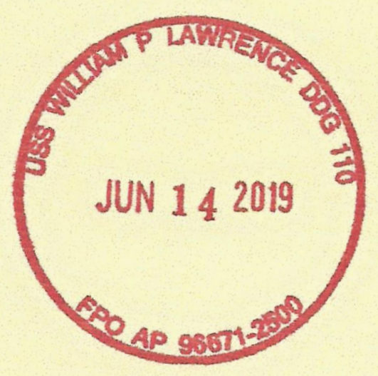 File:GregCiesielski WilliamPLawrence DDG110 20190614 1 Postmark.jpg