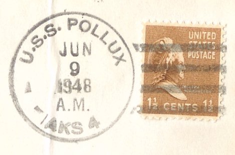 File:GregCiesielski Pollux AKS4 19480609 1 Postmark.jpg