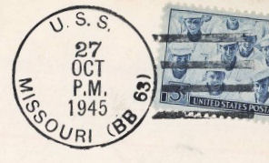 File:GregCiesielski Missouri BB63 19451027 5 Postmark.jpg