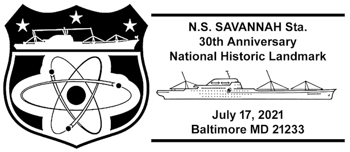 File:GregCiesielski NS Savannah 20210717 1 Postmark.jpg