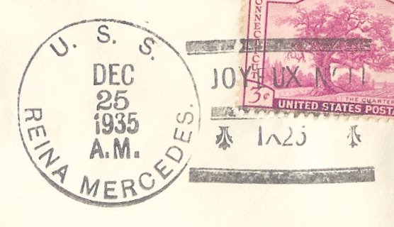 File:GregCiesielski ReinaMercedes IX25 19351225 1 Postmark.jpg