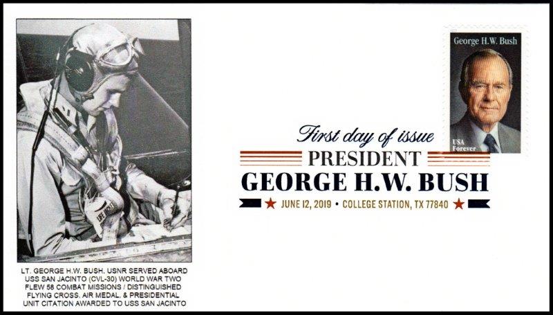File:GregCiesielski GeorgeHWBush FDC 20190612 2 Front.jpg