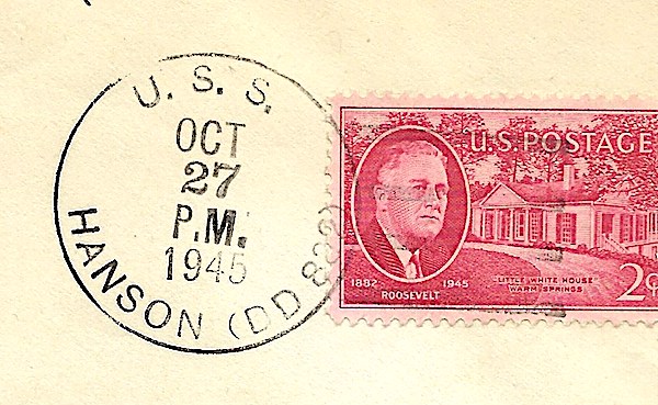 File:JohnGermann Hanson DD832 19451027 1a Postmark.jpg