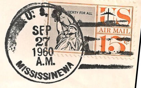 File:GregCiesielski Mississinewa AO144 19600927 1 Postmark.jpg