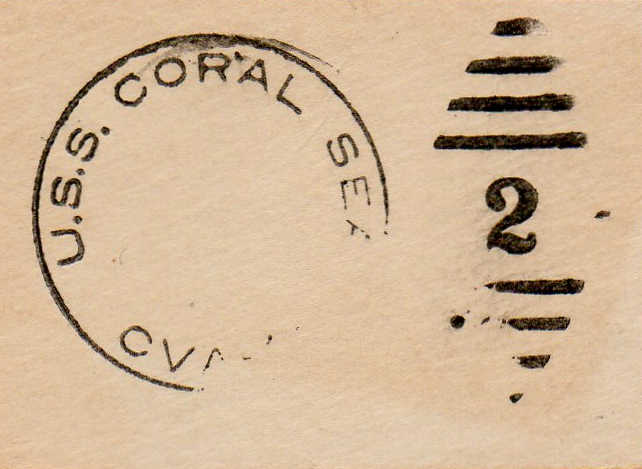 File:GregCiesielski CoralSea CVB43 1947 1 Postmark.jpg