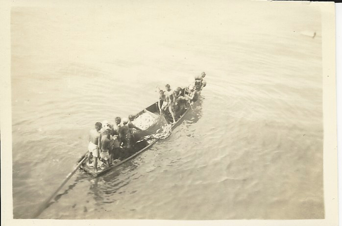 File:ROSudduth 1945-August 15th-Japanese fishing Sampan 2.jpg
