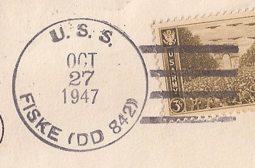 File:GregCiesielski Fiske DD842 19471027 1 Postmark.jpg