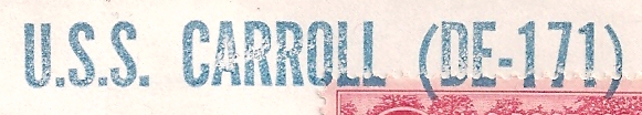 File:GregCiesielski Carroll DE171 19451027 1 Postmark.jpg