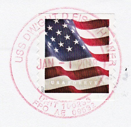 File:GregCiesielski DwightDEisenhower CVN69 20180101 1 Postmark.jpg