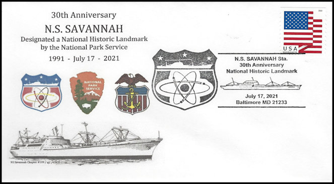 File:GregCiesielski NS Savannah 20210717 4 Postmark.jpg