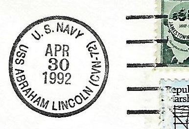 File:GregCiesielski AbrahamLincoln CVN72 19920430 1 Postmark.jpg