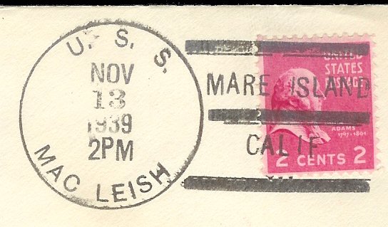 File:GregCiesielski MacLeish DD220 19391113 1 Postmark.jpg