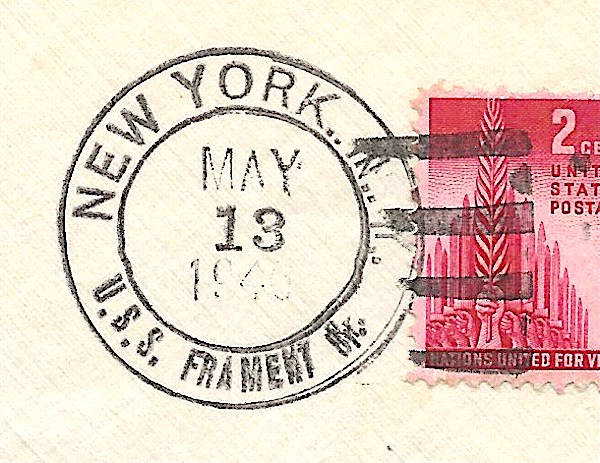 File:JohnGermann Frament APD77 19460513 1a Postmark.jpg