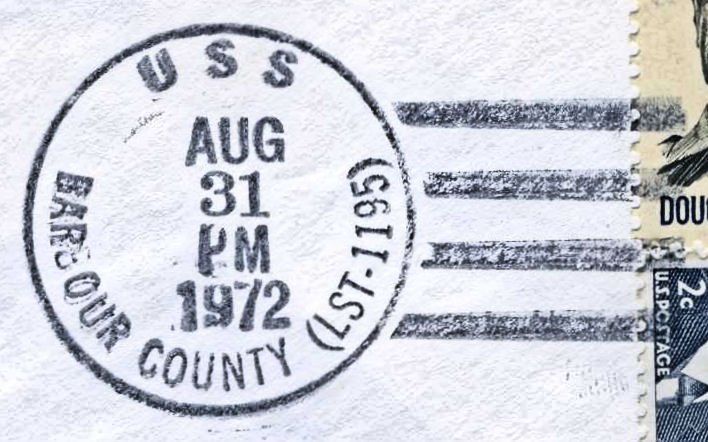 File:GregCiesielski BarbourCounty LST1195 19720831 1 Postmark.jpg