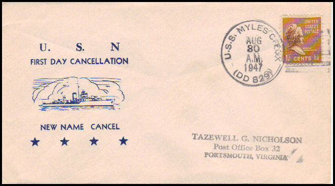 File:GregCiesielski MylesCFox DD829 19470830 1 Front.jpg