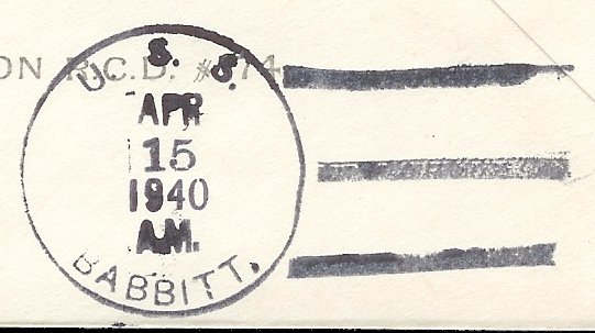 File:GregCiesielski Babbitt DD128 19400415 2 Postmark.jpg