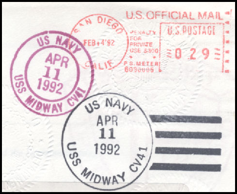 File:GregCiesielski Midway CV41 19920411 15 Postmark.jpg