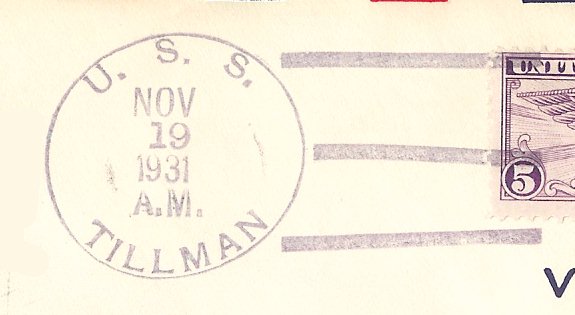 File:GregCiesielski Tillman DD135 19311119 1 Postmark.jpg