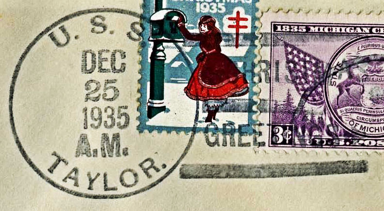 File:GregCiesielski Taylor DD94 19351225 1 Postmark.jpg