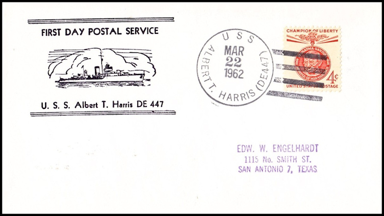 File:GregCiesielski AlbertTHarris DE447 19620322 1 Front.jpg