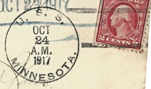 File:GregCiesielski Minnesaota BB22 19171024 1 Postmark.jpg