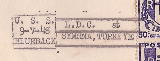 File:GregCiesielski Blueback SS326 19480509 1 Postmark.jpg